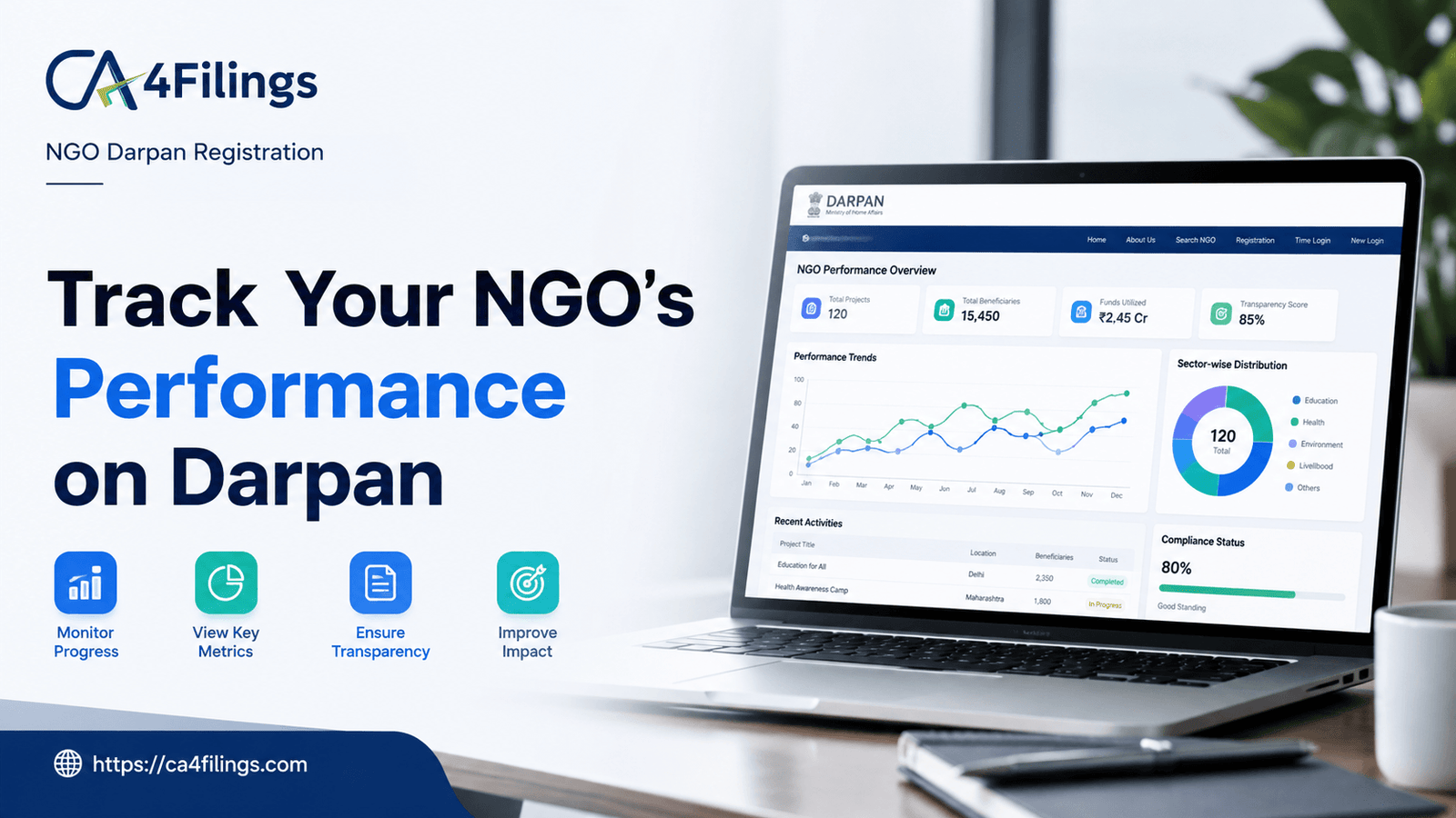 How to Track Your NGO's Performance on Darpan