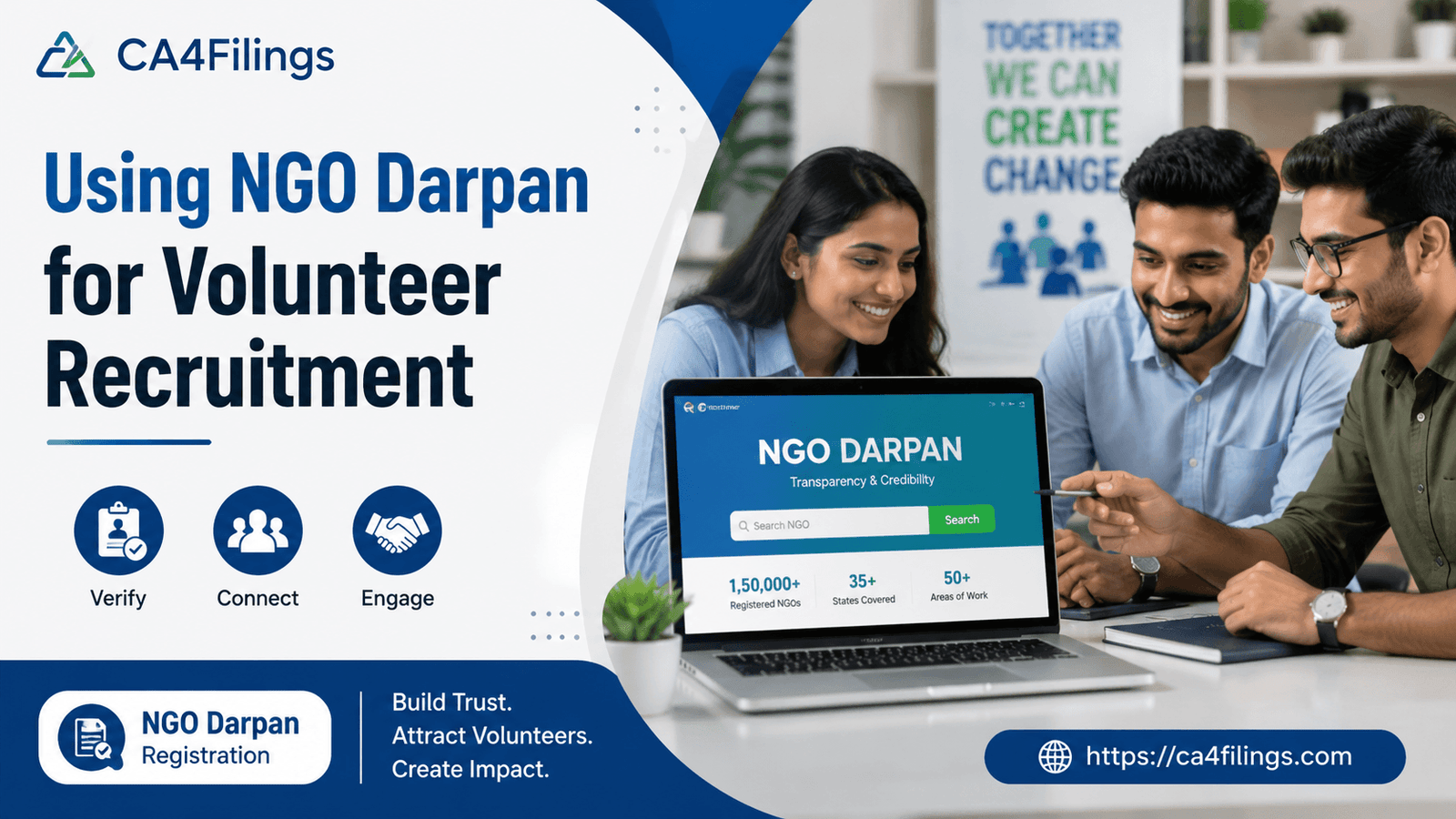 How to Utilize NGO Darpan for Volunteer Recruitment