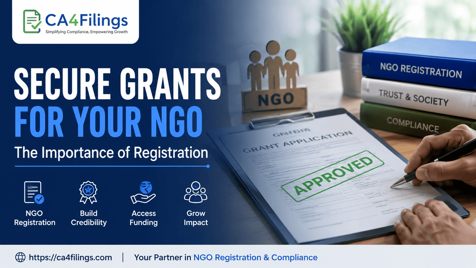How to Secure Grants for Your NGO: The Importance of Registration