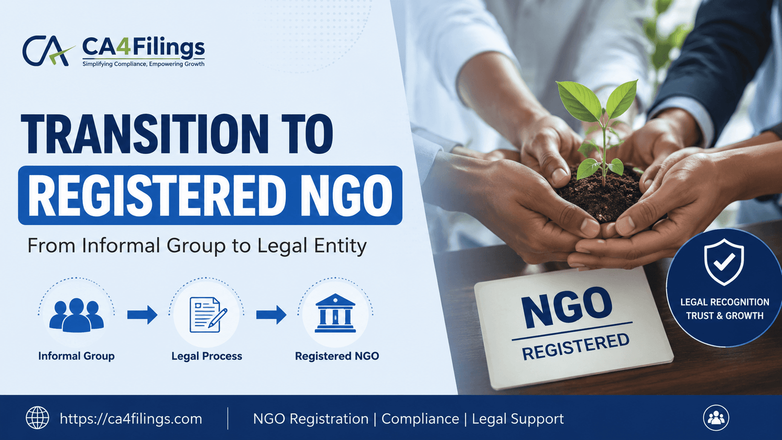 How to Successfully Transition from a Informal Group to a Registered NGO