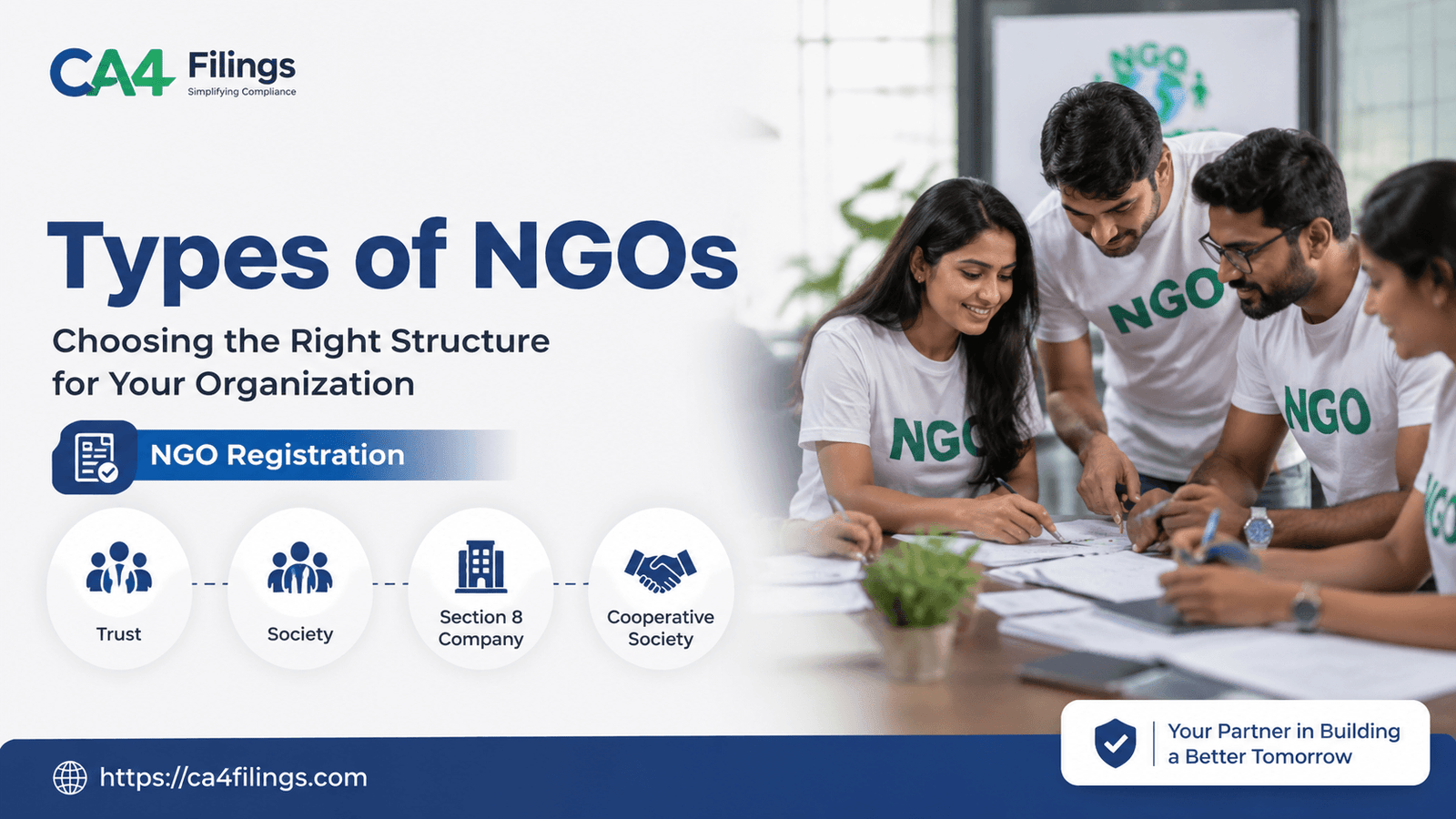 Types of NGOs: Choosing the Right Structure for Your Organization