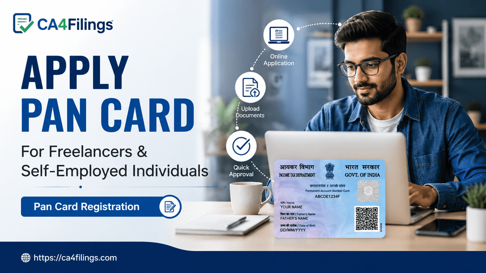 How to Apply for PAN Card for Freelancers and Self-Employed Individuals