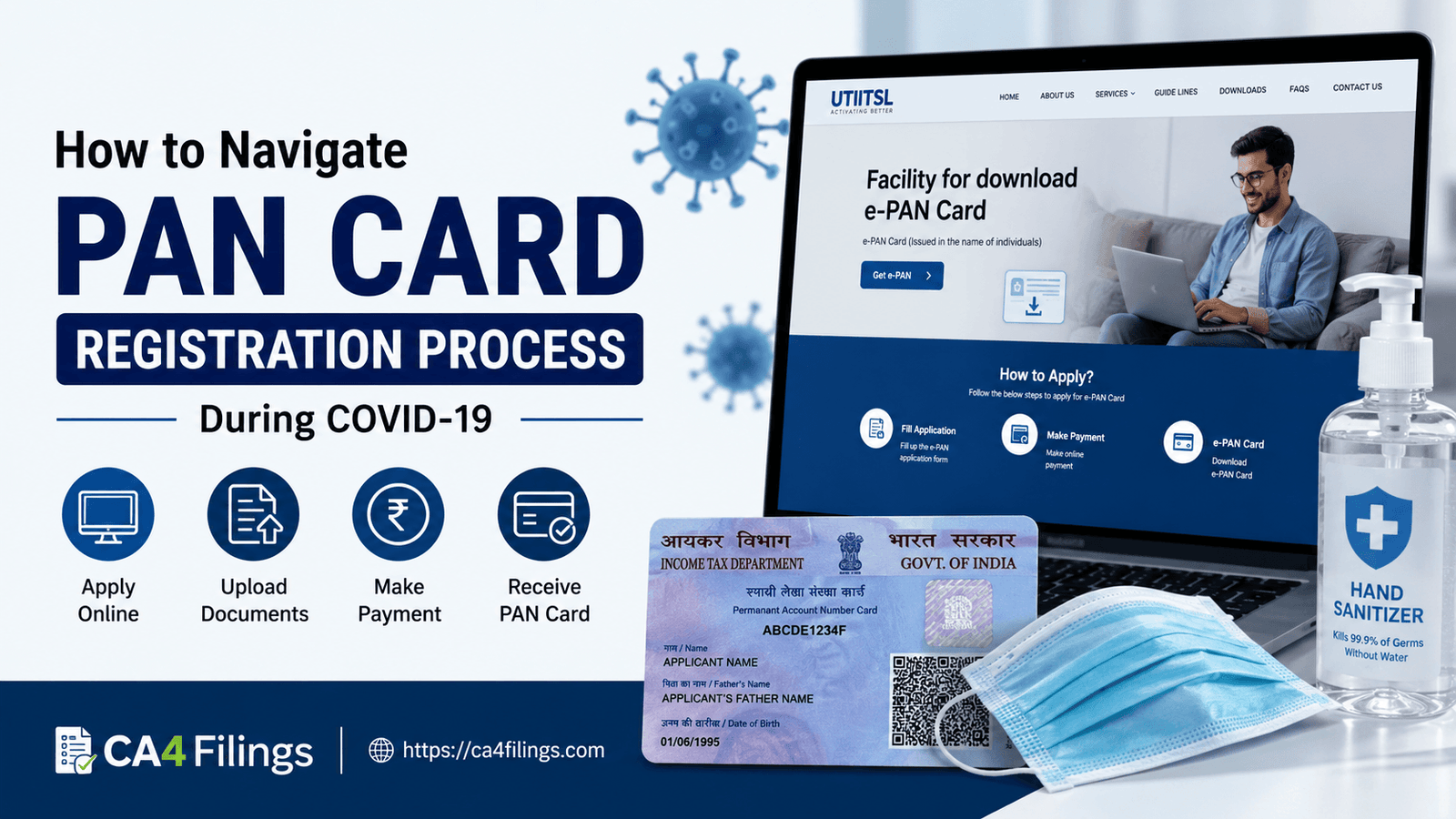 How to Navigate the PAN Card Registration Process During COVID-19
