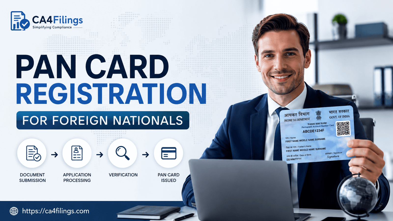The Procedure for PAN Card Registration for Foreign Nationals