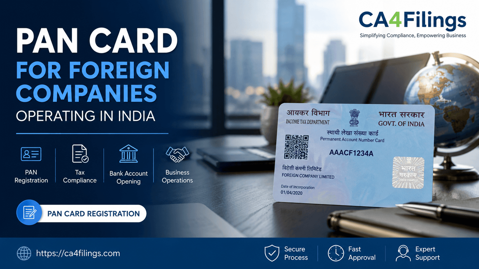 Understanding PAN Card for Foreign Companies Operating in India