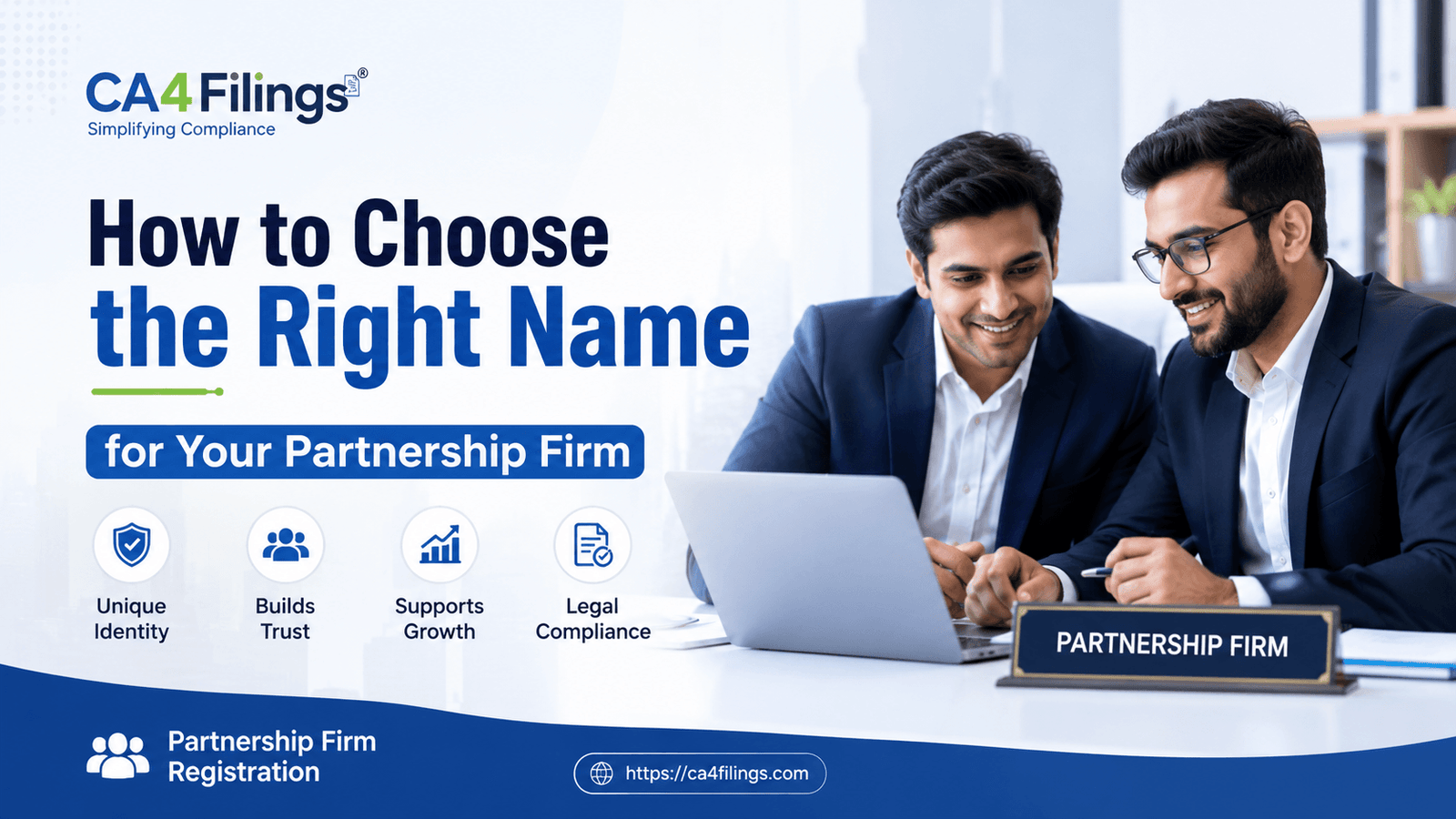 How to Choose the Right Name for Your Partnership Firm