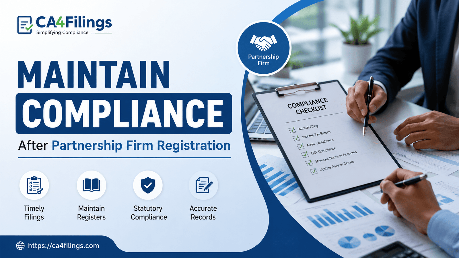 How to Maintain Compliance After Partnership Firm Registration
