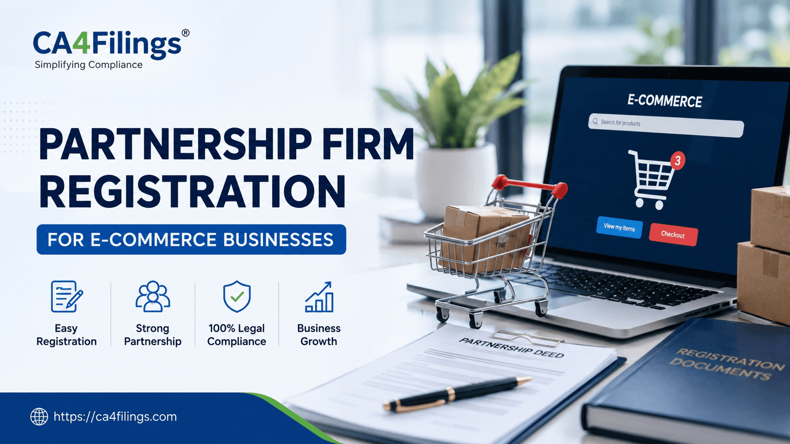 Partnership Firm Registration for E-commerce Businesses
