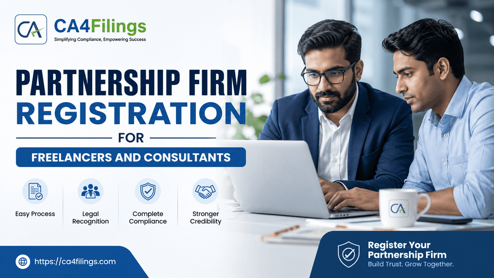 Partnership Firm Registration for Freelancers and Consultants