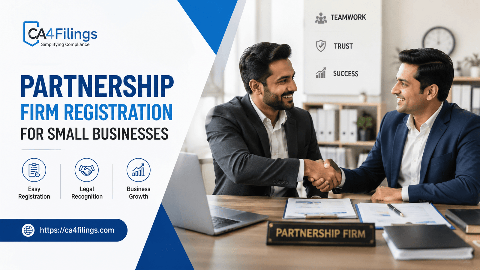 Partnership Firm Registration for Small Businesses