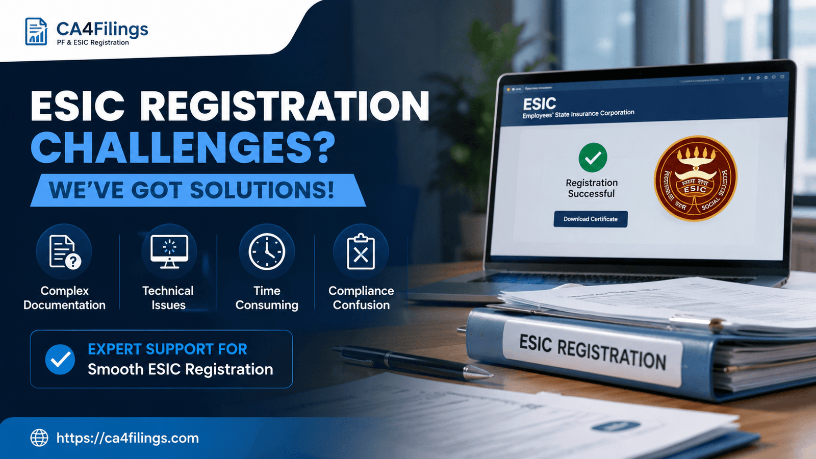 Common Challenges in ESIC Registration and How to Overcome Them