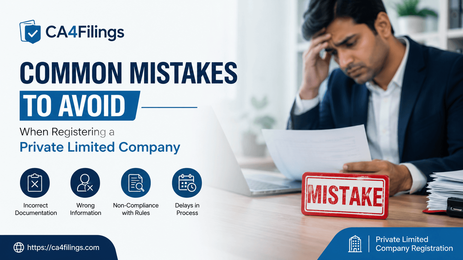 Common Mistakes to Avoid When Registering a Private Limited Company