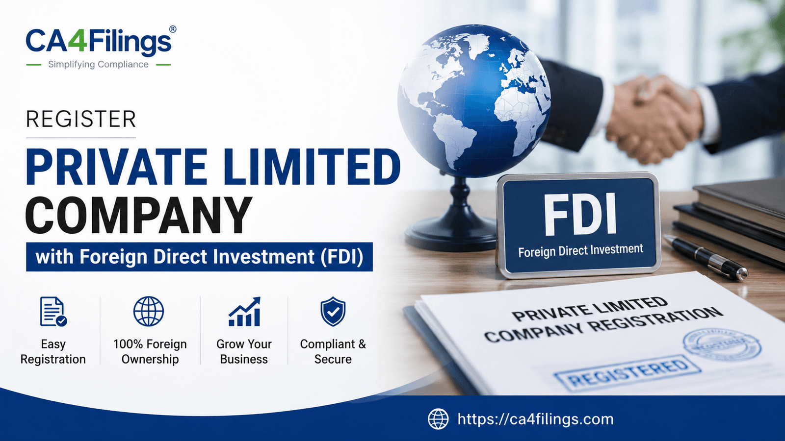 How to Register a Private Limited Company with Foreign Direct Investment (FDI)