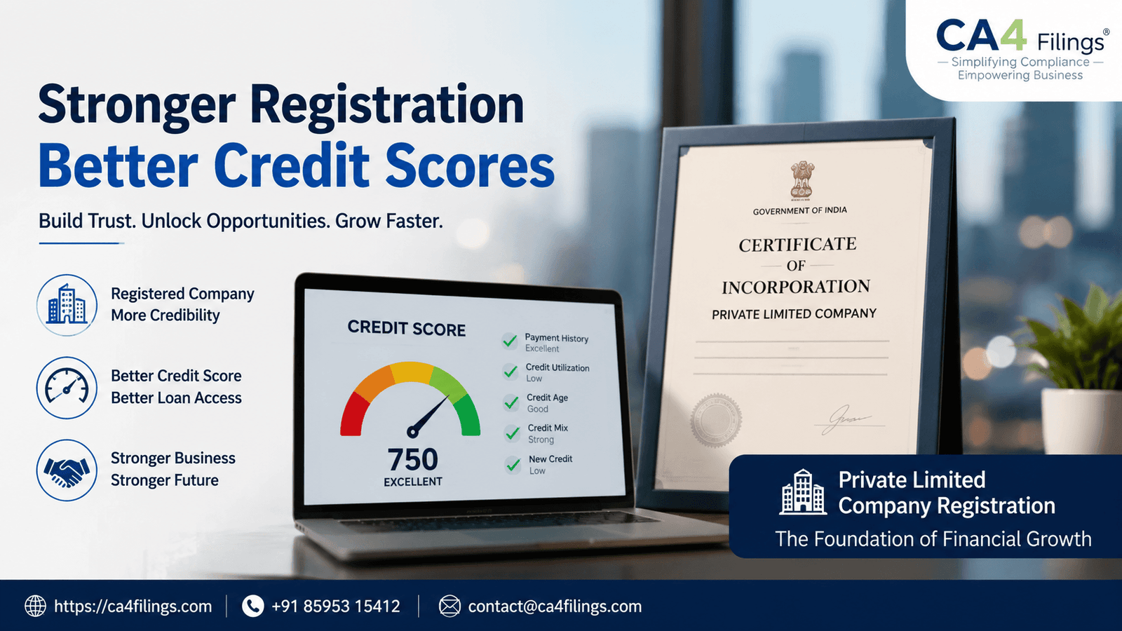 The Impact of Company Registration on Business Credit Scores
