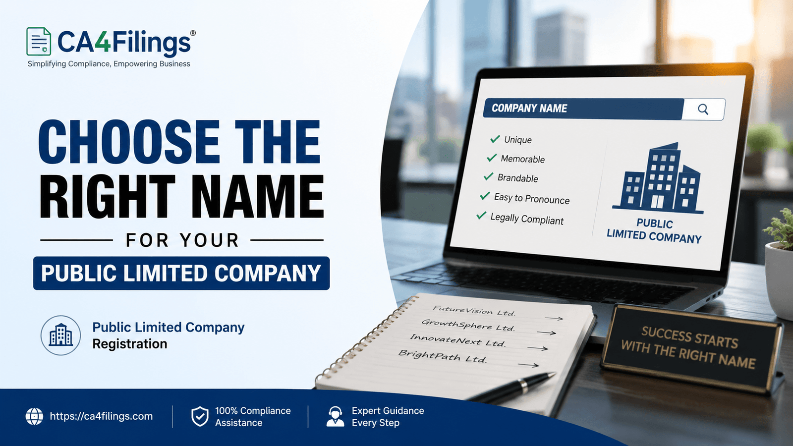 How to Choose the Right Name for Your Public Limited Company