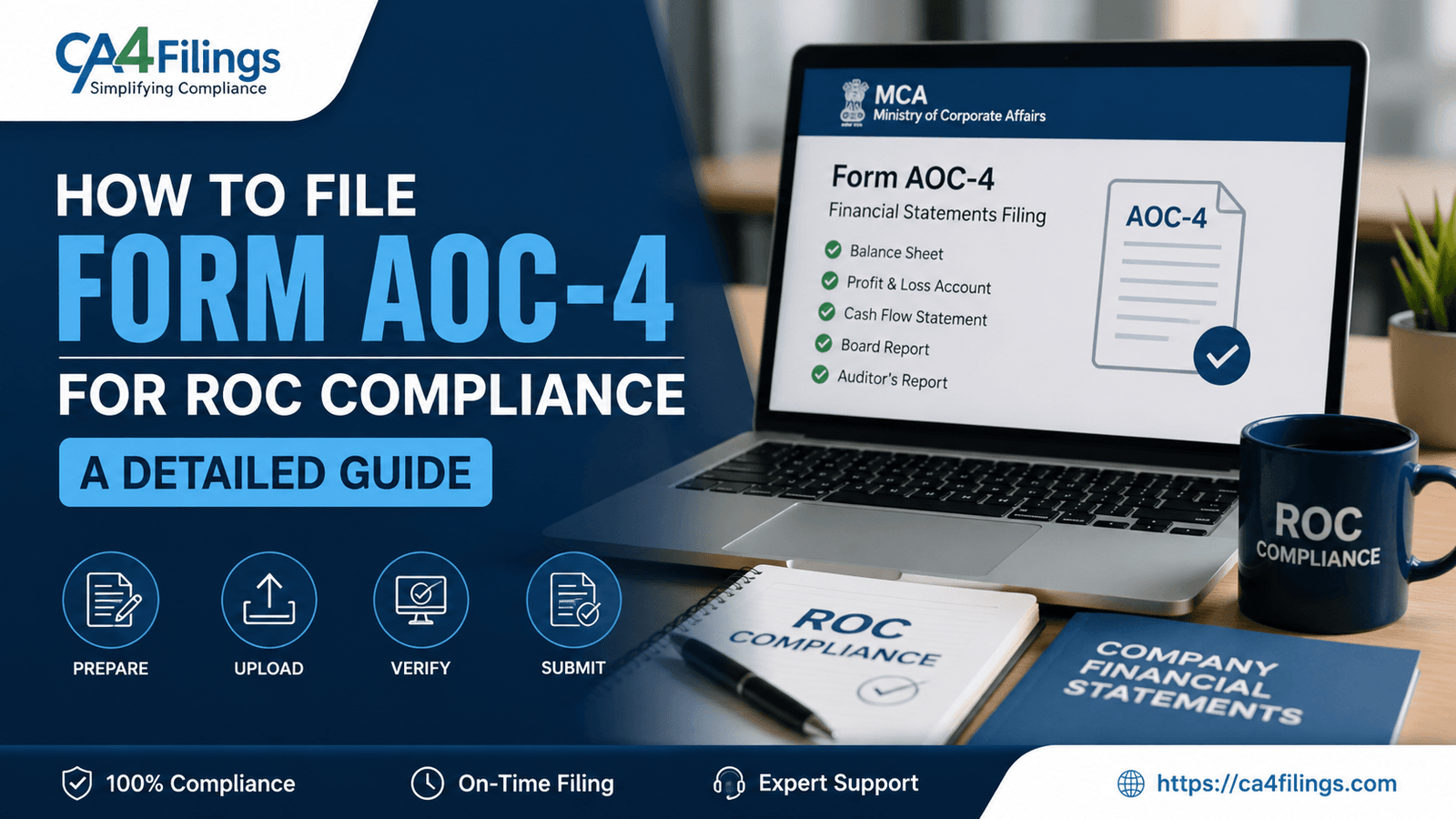 How to File Form AOC-4 for ROC Compliance: A Detailed Guide