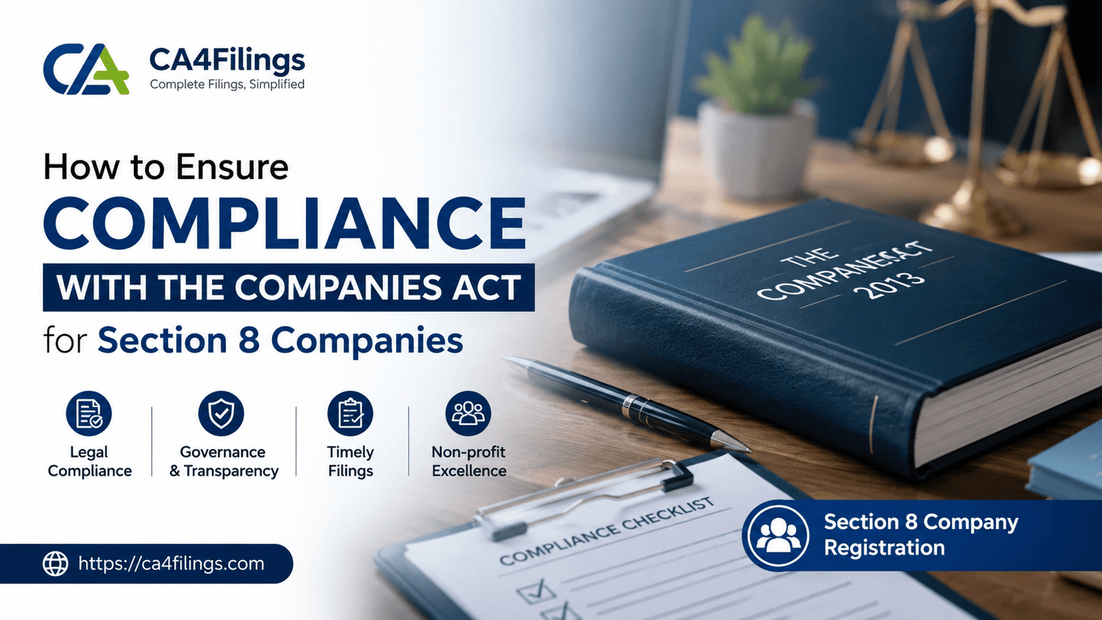 How to Ensure Compliance with the Companies Act for Section 8 Companies