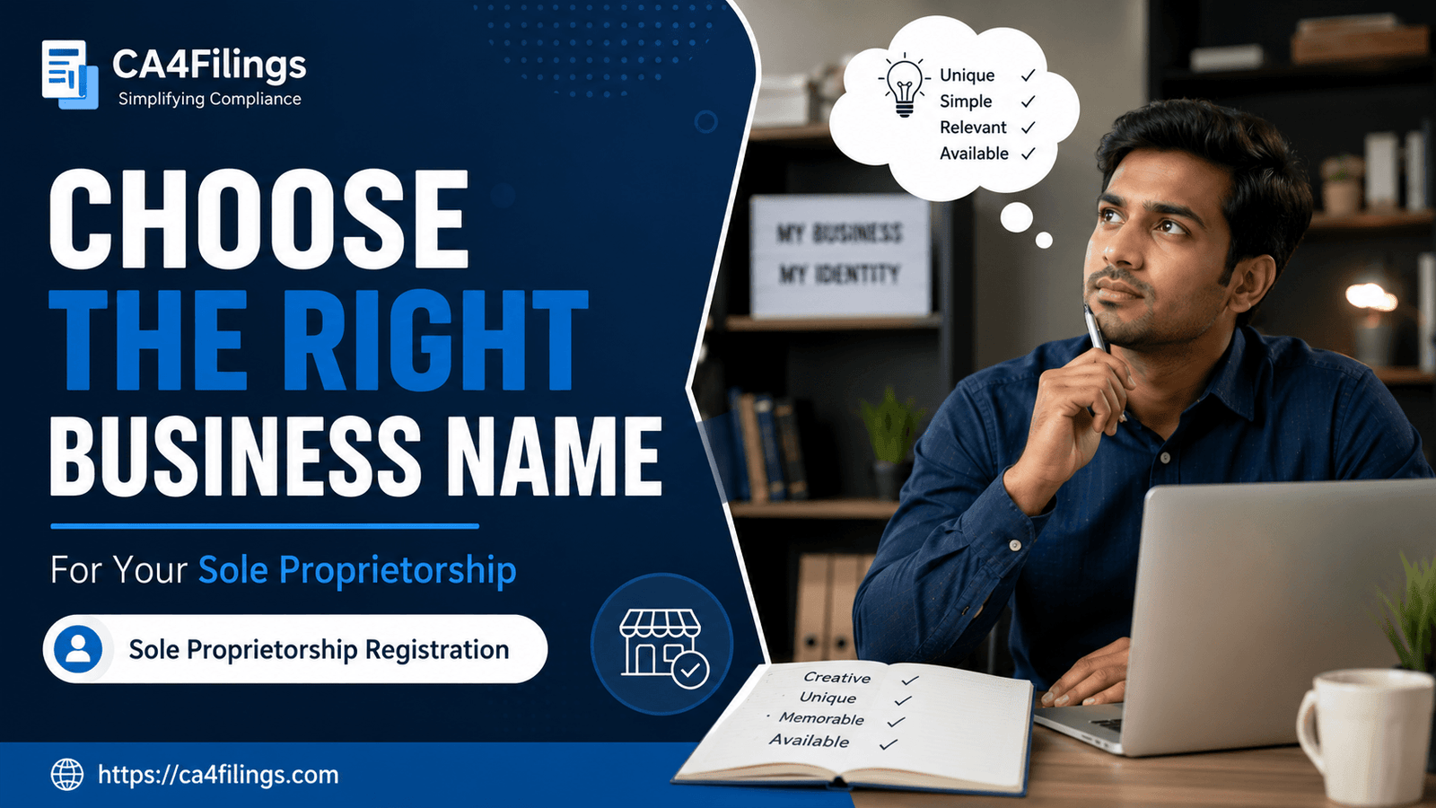 How to Choose a Business Name for Your Sole Proprietorship