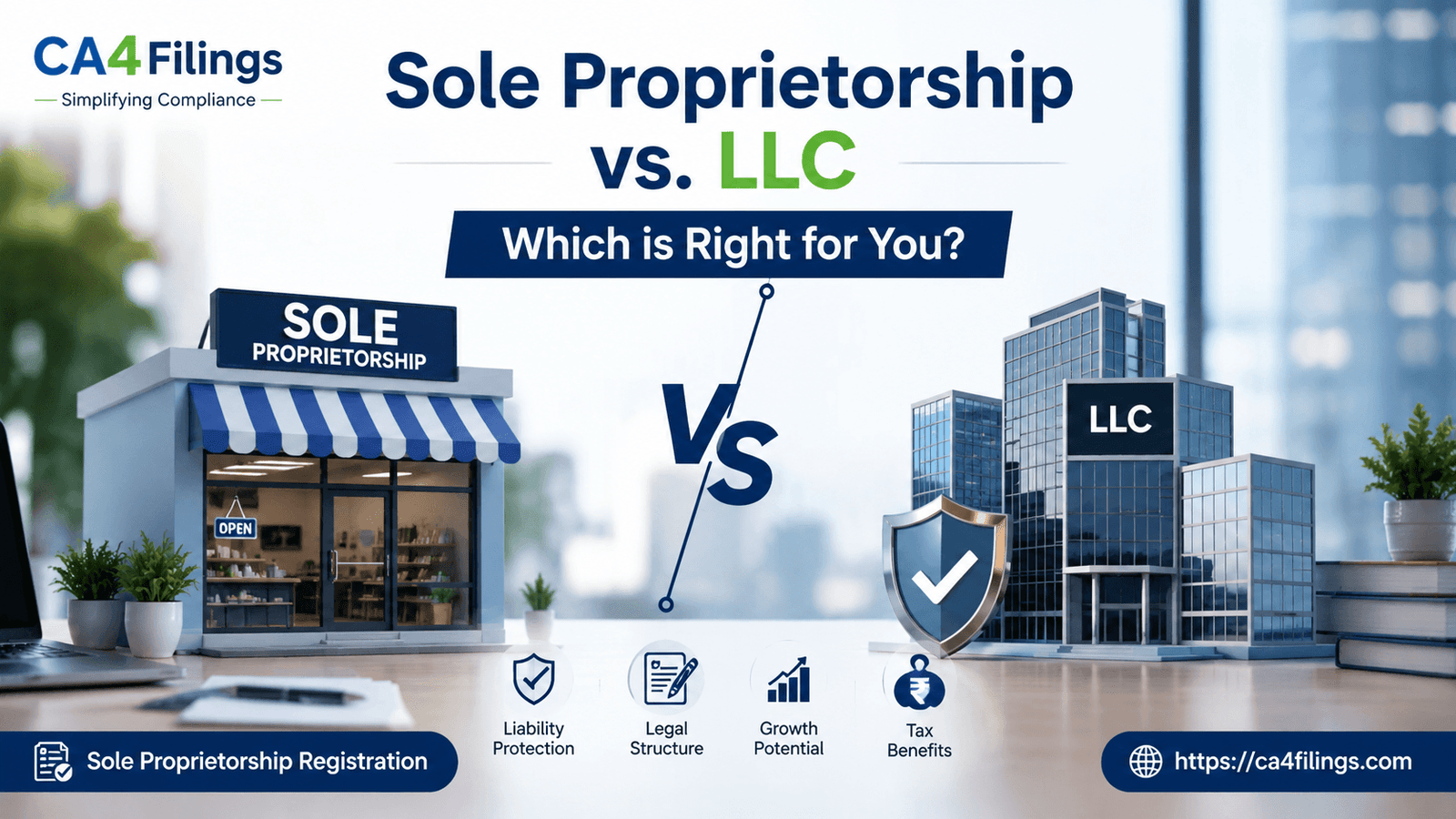 Sole Proprietorship vs. LLC: Which is Right for You?