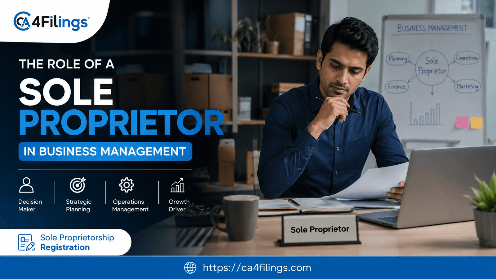 The Role of a Sole Proprietor in Business Management