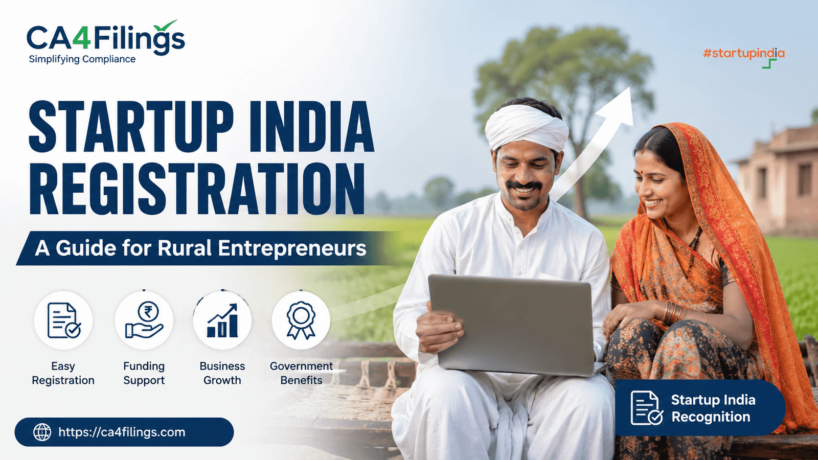 Startup India Registration: A Guide for Rural Entrepreneurs