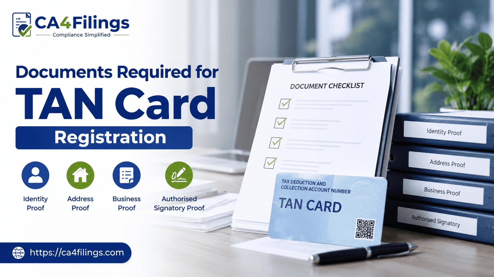 Understanding the Documents Required for TAN Card Registration