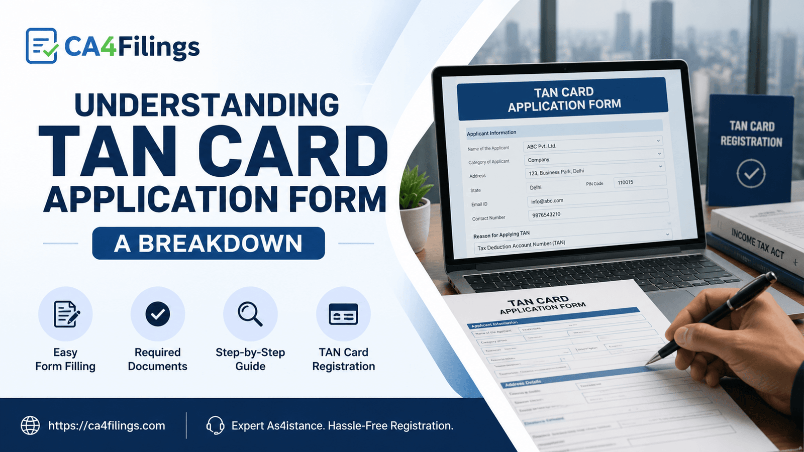 Understanding the TAN Card Application Form: A Breakdown