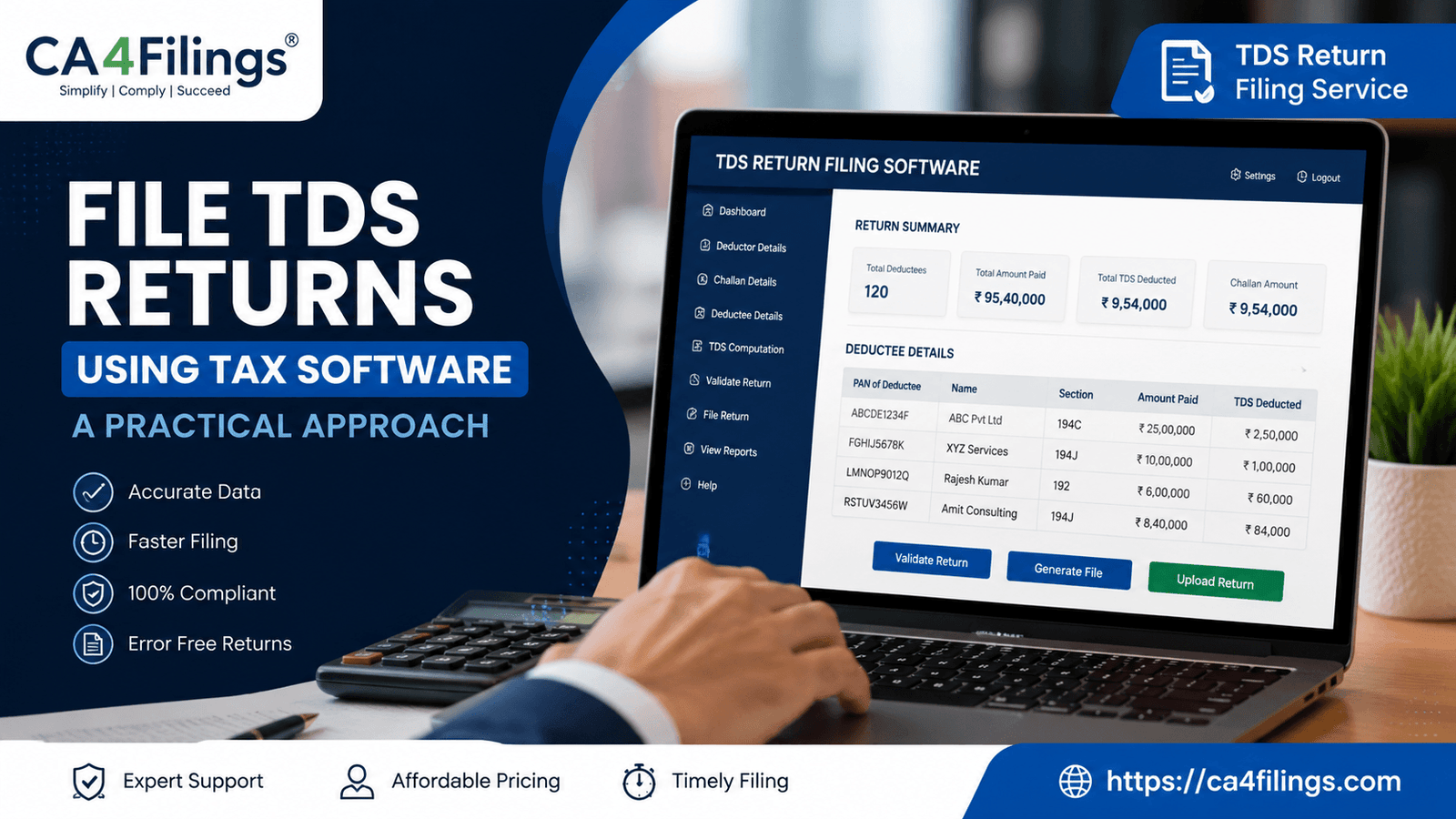How to File TDS Returns Using Tax Software: A Practical Approach