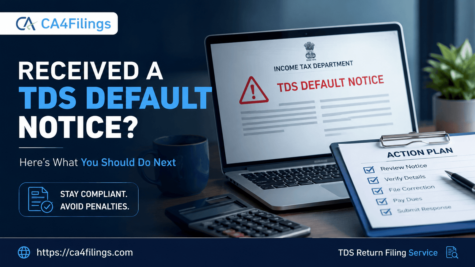 What to Do If You Receive a TDS Default Notice