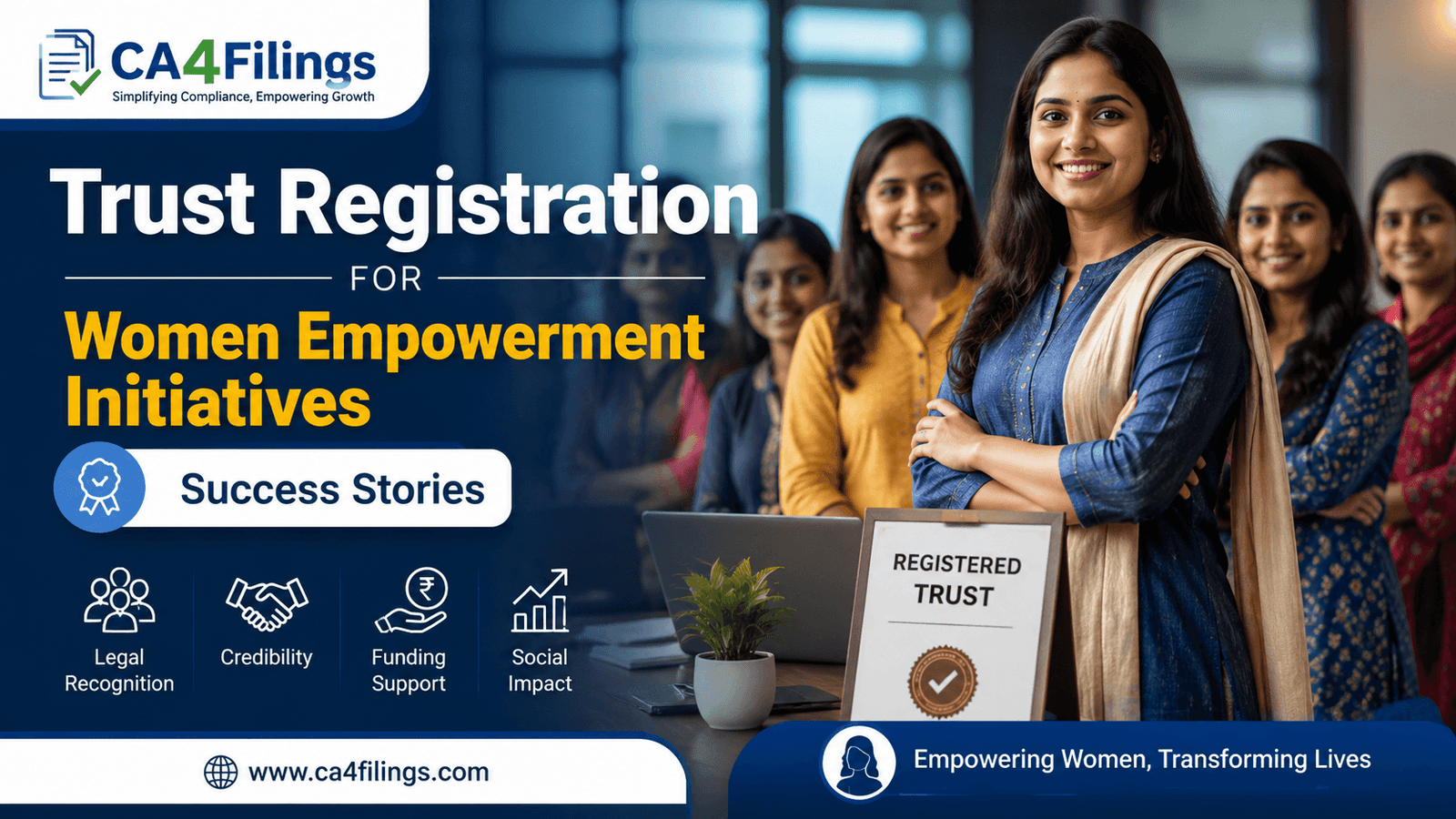 Trust Registration for Women Empowerment Initiatives: Success Stories